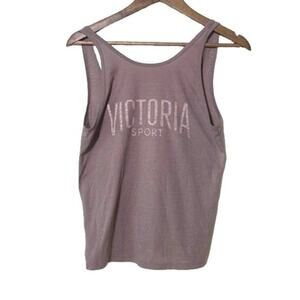 Victoria’s Secret Sport · Small · Logo · Scoop Back Tank · Mauve Activewear